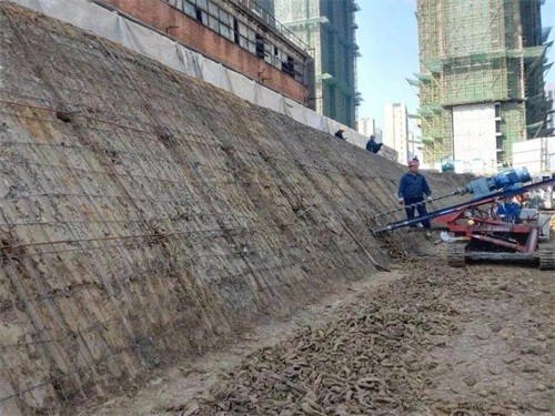 雄县建筑边坡支护
